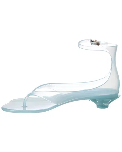 Chloé Chloe Women Pastel Light-blue Tpu Chloe Jelly Thong Sandals In Spearmint
