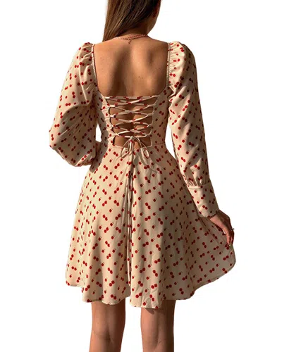 Leon Gori Mini Dress In Brown