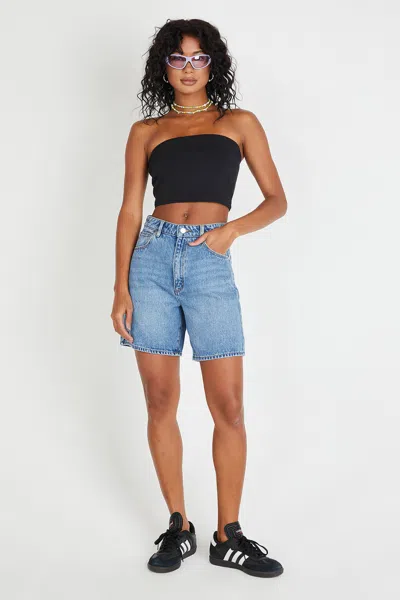 Abrand Carrie Short Georgia In Blue