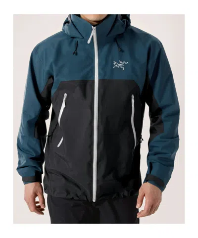 Arc'teryx Beta Ar Panelled Jacket In Black