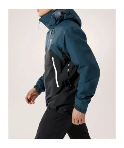 Arc'teryx Beta Ar Panelled Jacket In Black