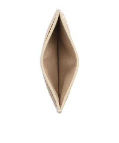 Marc Jacobs The Camp Card Case Patchwork Leather Card Holder In Neutral