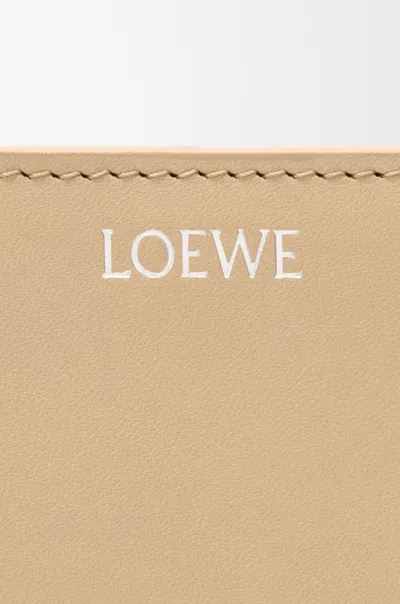 Loewe Knot Compact Wallet In Nude