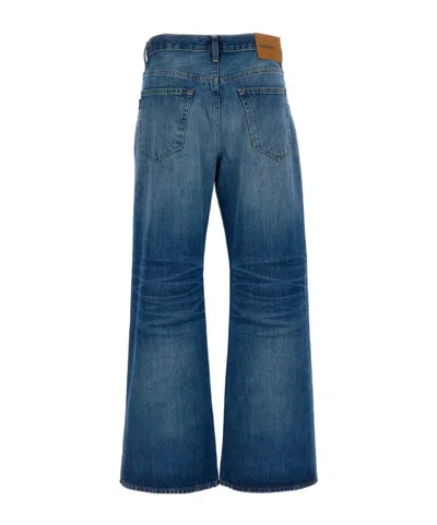 Haikure Belt Loop Jeans In Blue