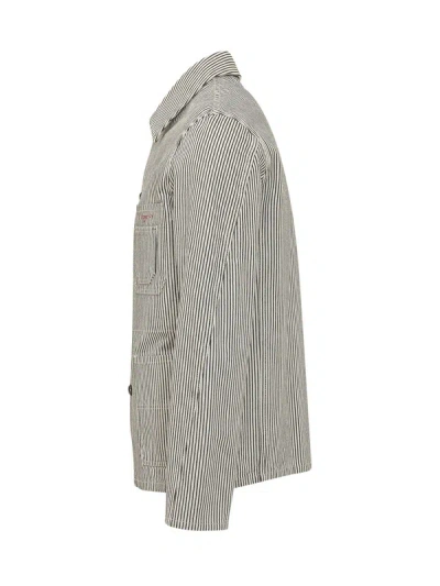 Givenchy Collared Long-sleeved Casual Jacket In Gray