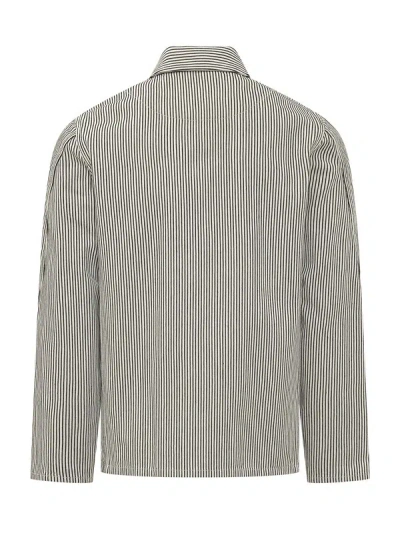 Givenchy Collared Long-sleeved Casual Jacket In Gray
