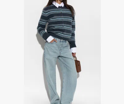 Samsoe & Samsoe Crew Neck Long-sleeved Knitwear In Multi
