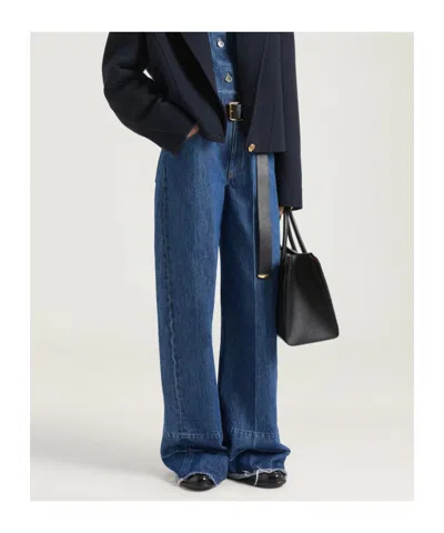 Givenchy Belt Loop Jeans In Blue