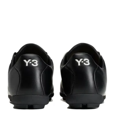 Y-3 Logo-print Panelled Sneakers In Black