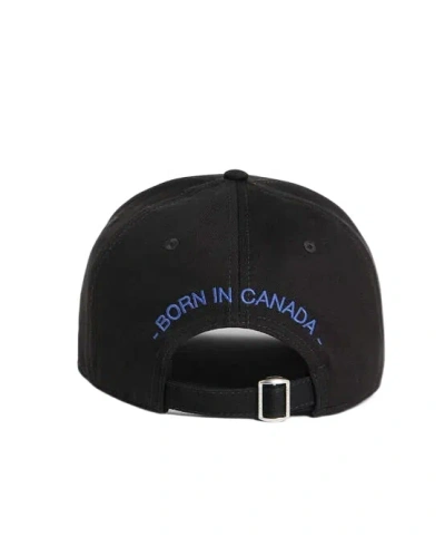Dsquared2 Logo Baseball Cap In Metallic