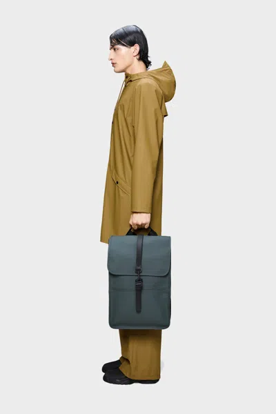 Rains Unisex Backpack In Gray