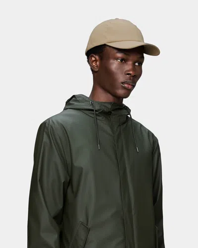 Rains Waterproof Six Panel Cap In Brown