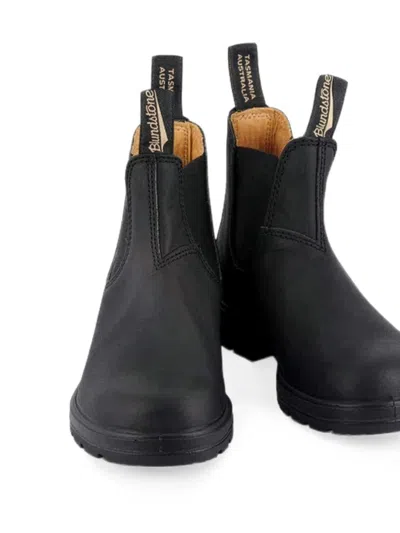 Blundstone Chelsea Leather Pull-on Boots In Black