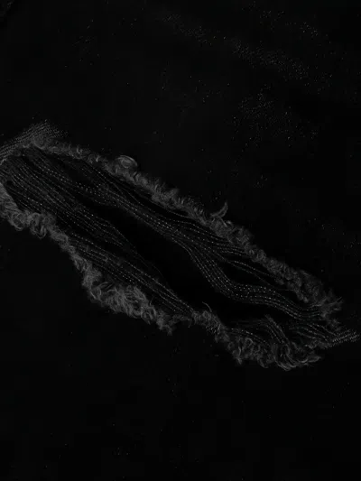 Represent Heaton Distressed Jeans In Black