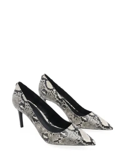 Michael Michael Kors Alina Flex Python-print Pumps In Animal Print