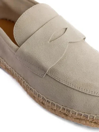 Abarca Suede Espadrilles In Neutral