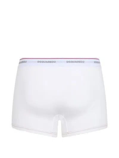 Dsquared2 -tape Boxers In White