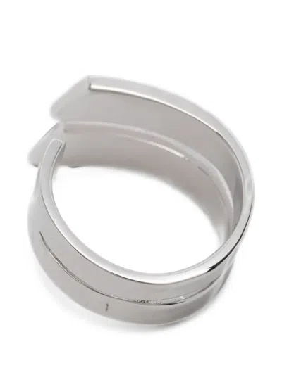 Lag World Arcade Ring In Silver