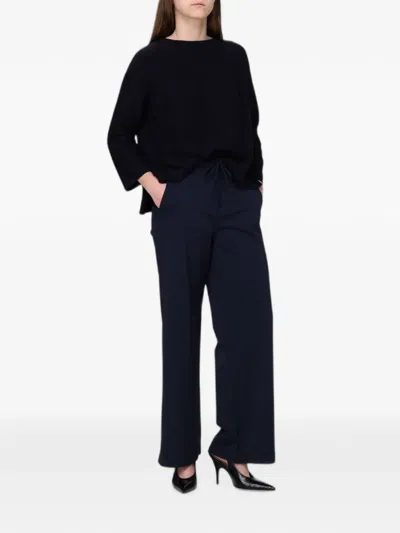 Max Mara Stretch-jersey Drawstring Trousers In Multi