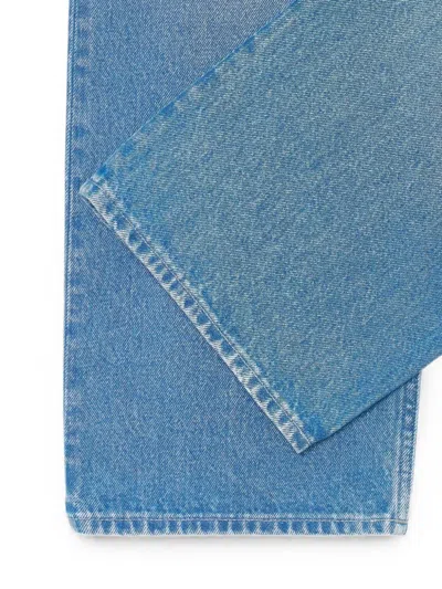 Edwin Matrix Washed Jeans In Blue