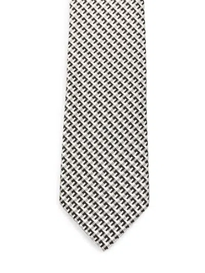 Tom Ford Patterned Tie In Multi