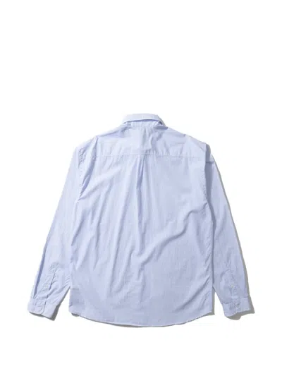 Edmmond Studios Vertical-stripe Long-sleeve Shirt In Multi