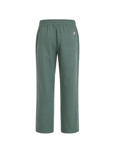 Revolution Now Drawstring Elasticated Trousers In Green