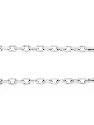 Judith Leiber Cable-link Bag Strap In Silver