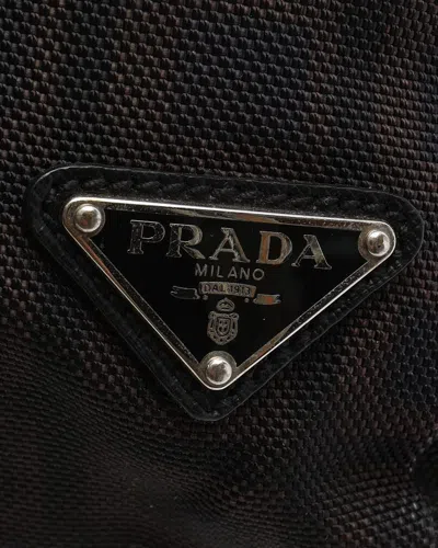 Prada Tessuto Backpack In Black