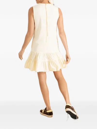 Ulla Johnson Cecily Ruffled Mini Dress In Multi
