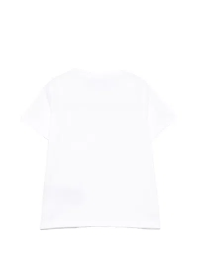 Balmain Button-detail T-shirt In White