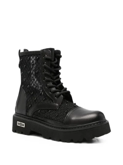 Cult Stud-embellishment Boots In Black