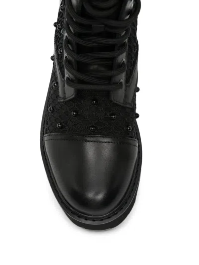 Cult Stud-embellishment Boots In Black