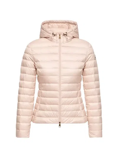 Moncler Igelhood Water-repellent Hooded Down Jacket In Pink