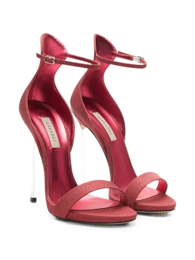Casadei Cappa Blade Solar Eclipse Sandal In Pink