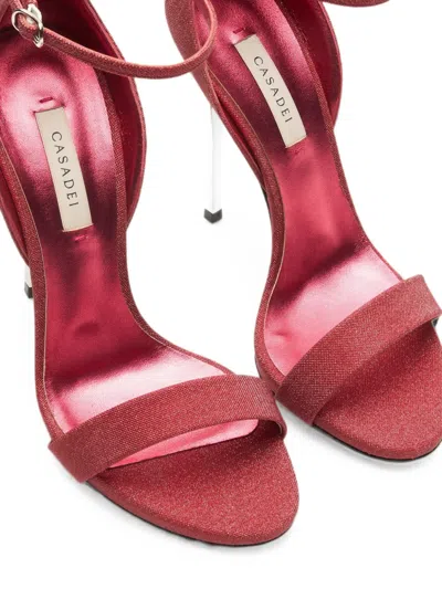 Casadei Cappa Blade Solar Eclipse Sandal In Pink