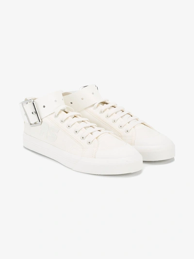 Shop Raf Simons Spirit Buckle Sneakers