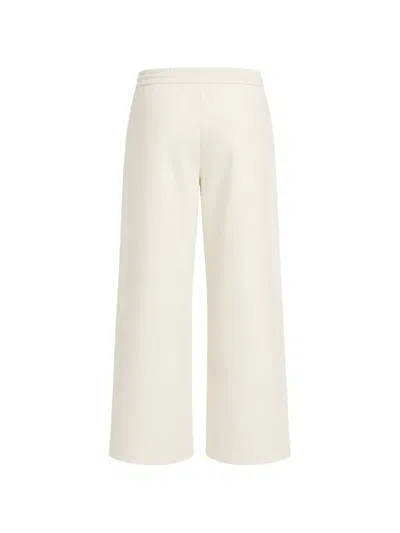 Sprwmn Elasticated Drawstring-waist Track Pants In White