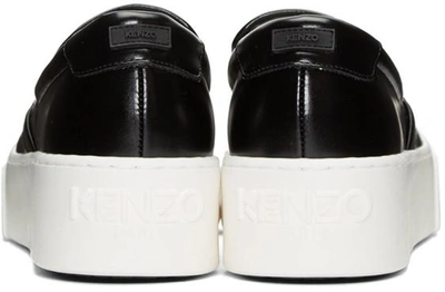 Shop Kenzo Black Logo Sneakers