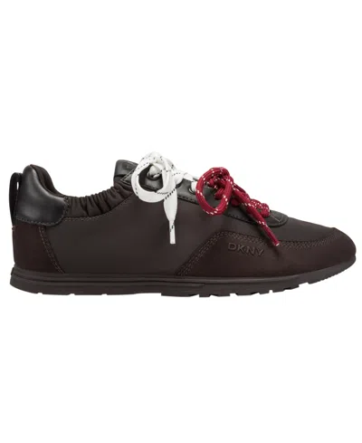 Dkny Arianna Low Top Sneaker In Brown