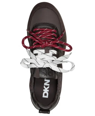 Dkny Arianna Low Top Sneaker In Brown