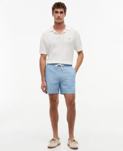 Tommy Hilfiger Men's Dover Chambray Pull-on Shorts In Blue