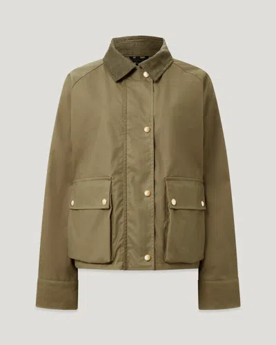 Belstaff Cyan Jacket Waxed Cotton