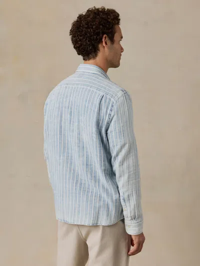 Faherty Double Gauze Shirt In Multi