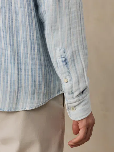 Faherty Double Gauze Shirt In Multi