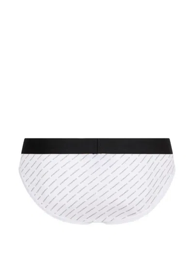 Dsquared2 Logo-print Brief In Multi