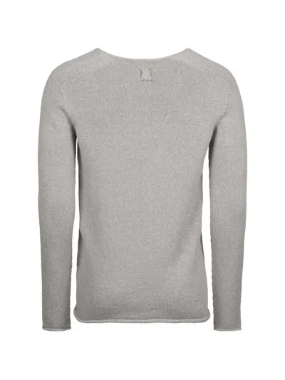 Hannes Roether Rolled-edge Fine-knit Sweater In Multi