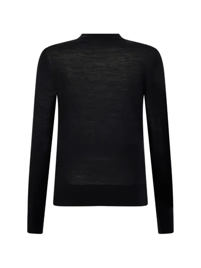 Dsquared2 D2 Upside-down Pullover In Black