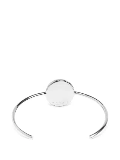 Marni Open-bangle Bracelet In Black