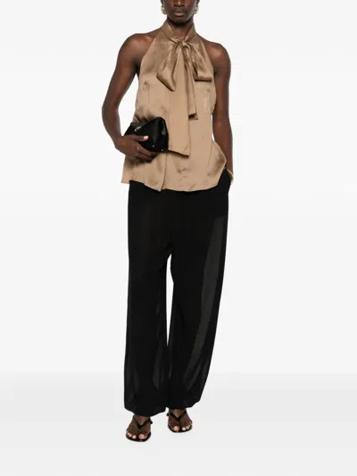 Tom Ford Patterned Halterneck Top In Multi